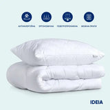 Подушка готельної серії Standart Plus IDEIA 50х70 см, чохол з блискавкою антиалергенна