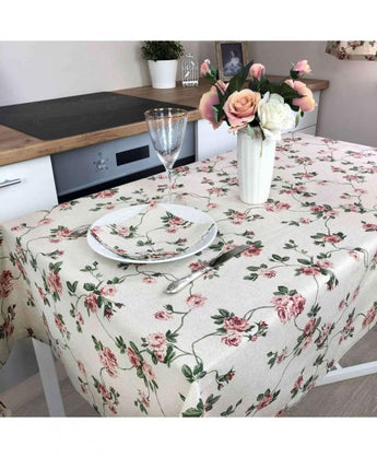 Скатертина наперон Глорiя Квiти ПРОВАНС, 85х85см 014640