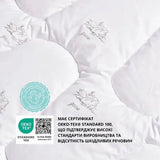 Ковдра дитяча Sei Design «Soft» всесезонна 100х135 см, наповнювач антиалергенний штучний лебединий пух, гіпоалергенна та дихаюча,