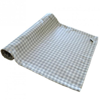 Доріжка на стіл Bella Сiра клiтинка ПРОВАНС, 40х140см 013600