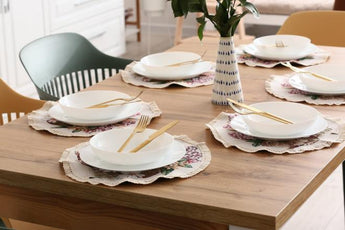 Кругла гобеленова серветка Alicia ПРОВАНС, D35см 026073