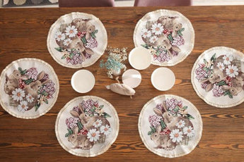 Кругла гобеленова серветка Alicia ПРОВАНС, D35см 026073