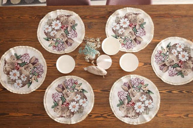 Кругла гобеленова серветка Alicia ПРОВАНС, D35см 026073