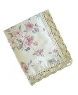 Серветка на стіл Bella Троянди з мереживом ПРОВАНС, 35х45см 013510