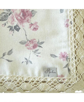 Серветка на стіл Bella Троянди з мереживом ПРОВАНС, 35х45см 013510