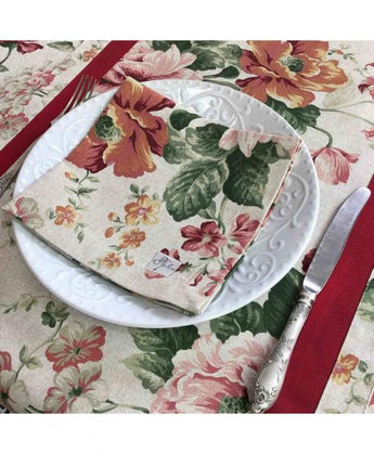 Серветка на стіл Глорiя Троянда ПРОВАНС, 40х40см 015416