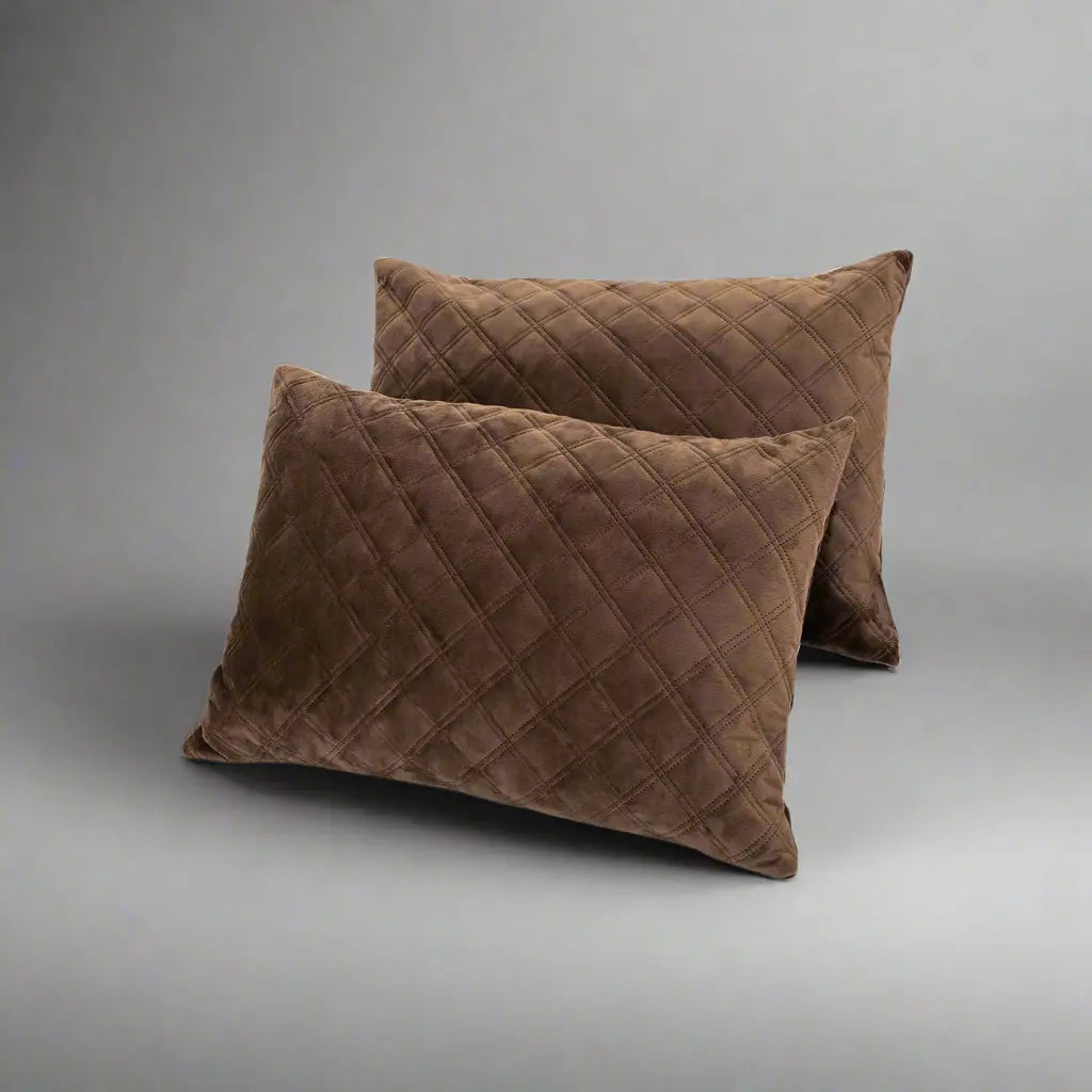 Подушка декоративна "VELOUR" 50*70 см коричневий