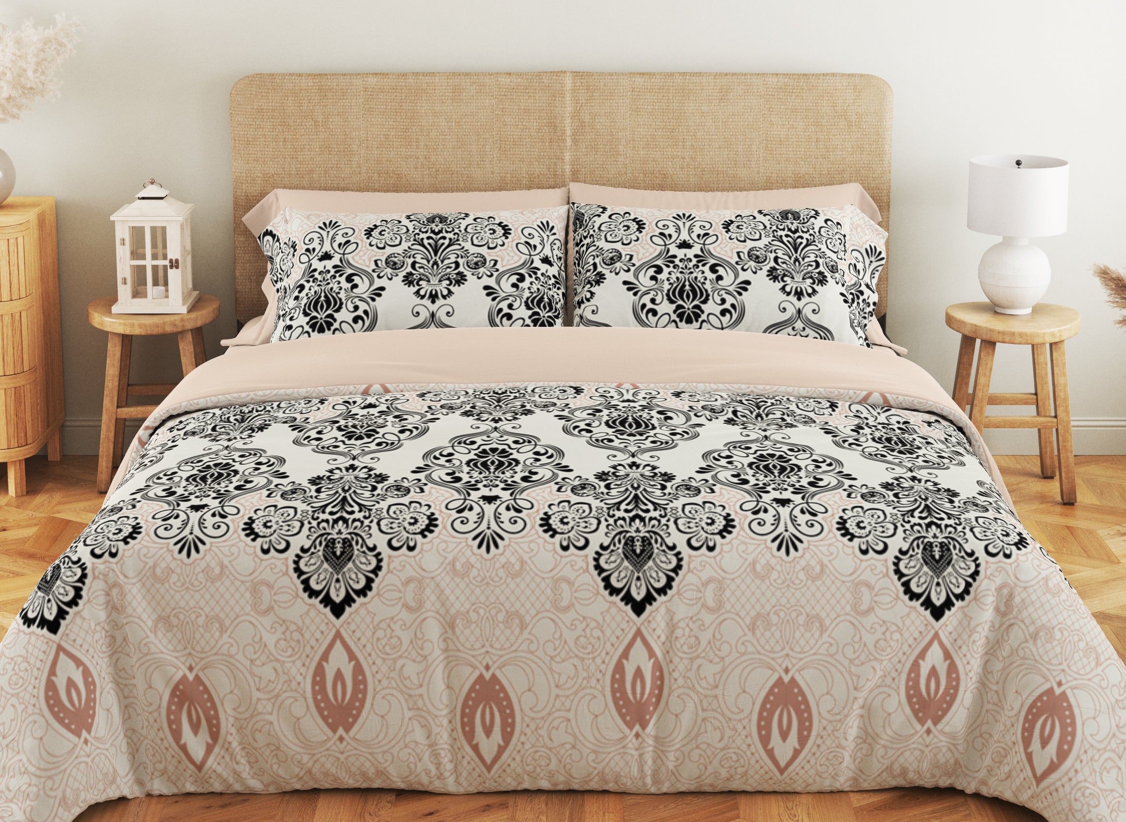 Комплект постільної білизни Soft Dreams Baroque Charm євро