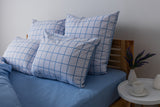 Комплект постільної білизни ТЕП "Happy Sleep" Blue Check, 50x70 двоспальний 