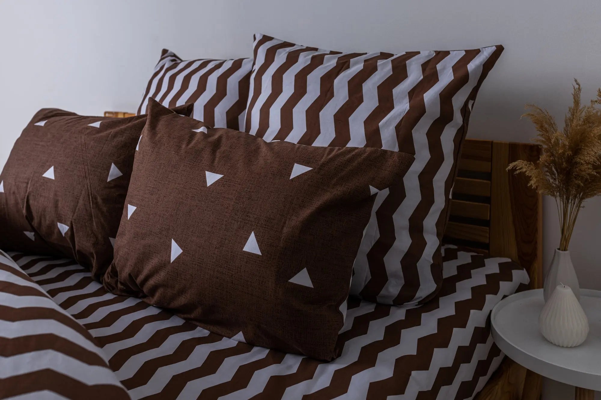 Комплект постільної білизни ТЕП "Happy Sleep" Cappuccino Night, 50x70 полуторний 