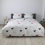 Комплект постільної білизни ТЕП "Happy Sleep" Ритм кохання, 50x70 євро