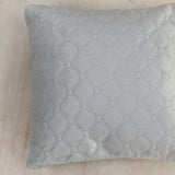 Подушка декоративна "VELOUR" 40*40 см світло-сірий