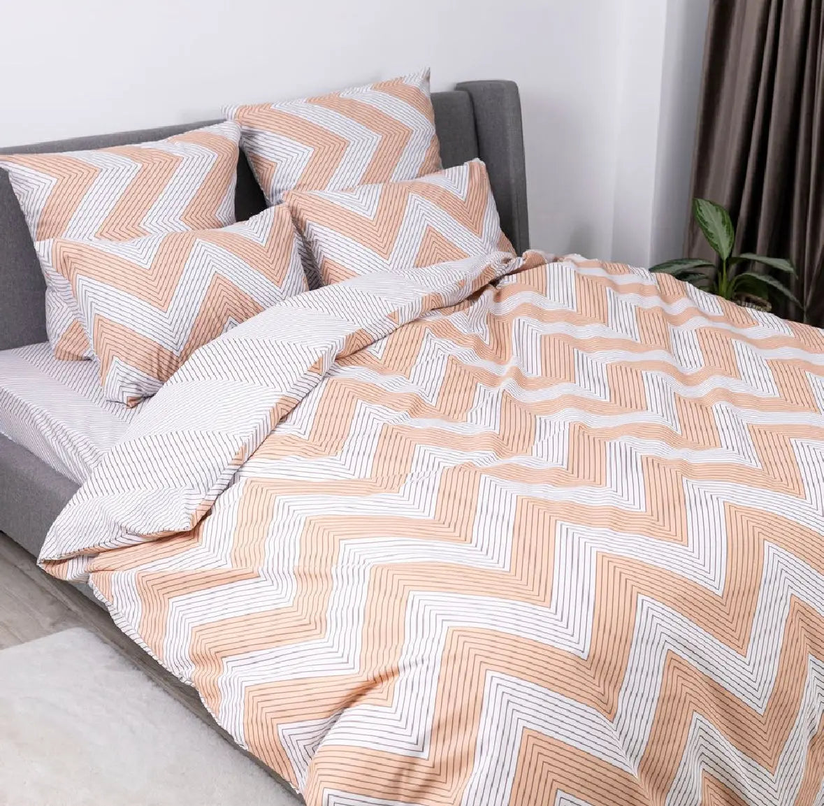 Комплект постільної білизни "ТЕП" Beige Peak, 70x70 двоспальний 