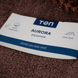 Рушник "Aurora" 70*140 см (450 г/м2) milk chocolate