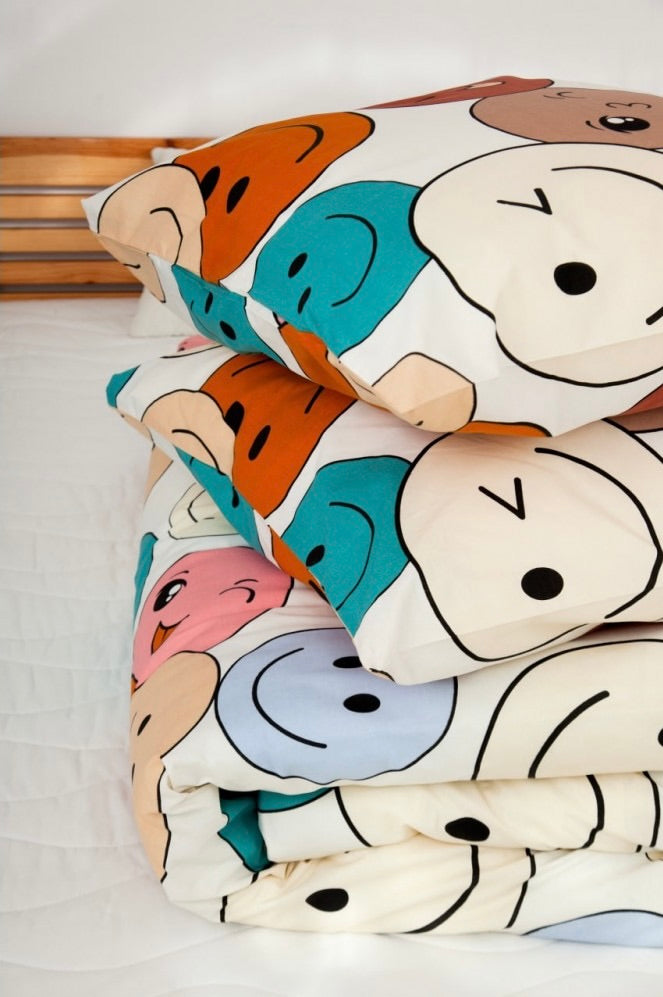 Комплект постільної білизни ТЕП "Happy Sleep Duo" Emojical, 70x70 євро 