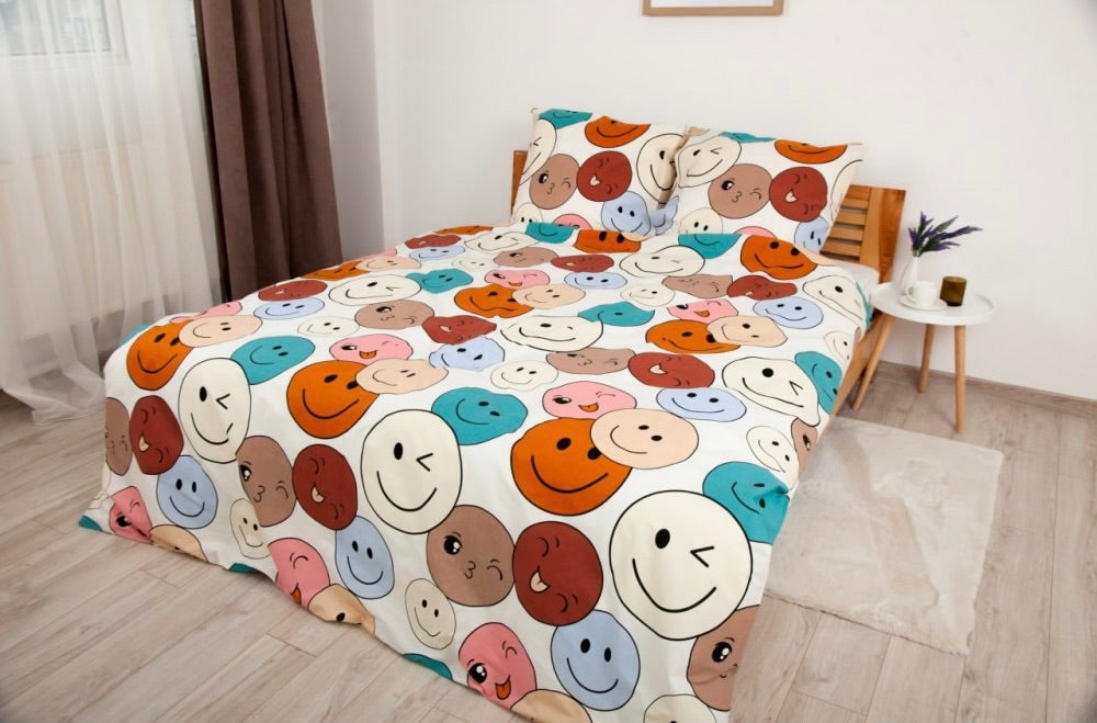 Комплект постільної білизни ТЕП "Happy Sleep Duo" Emojical, 70x70 євро 