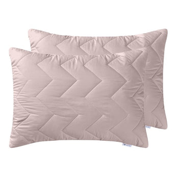 Набір подушок 2 шт 50х70 см акційний з переробленого волокна беж