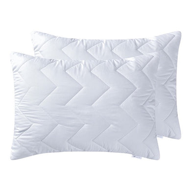 Набір подушок 2 шт 50х70 см акційний з переробленого волокна білій