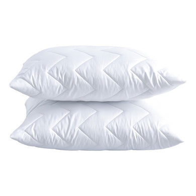 Набір подушок 2 шт 50х70 см акційний з переробленого волокна білій