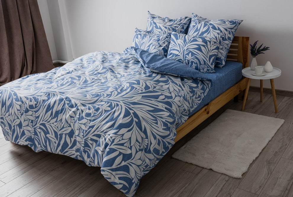 Комплект постільної білизни ТЕП "Soft dreams" Light Blue Fantasy, 70x70 полуторний 