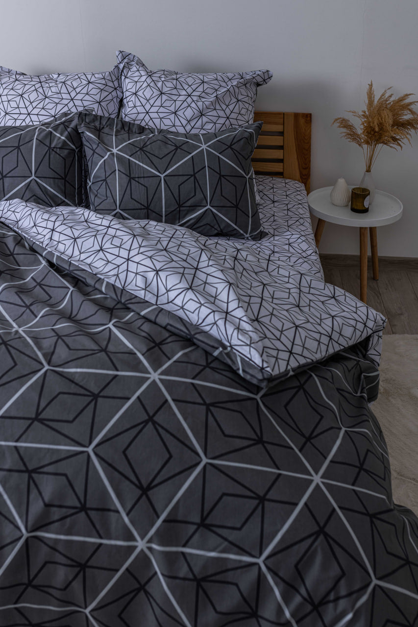 КПБ ТЕП Happy Sleep Quadro Star grey сімейний