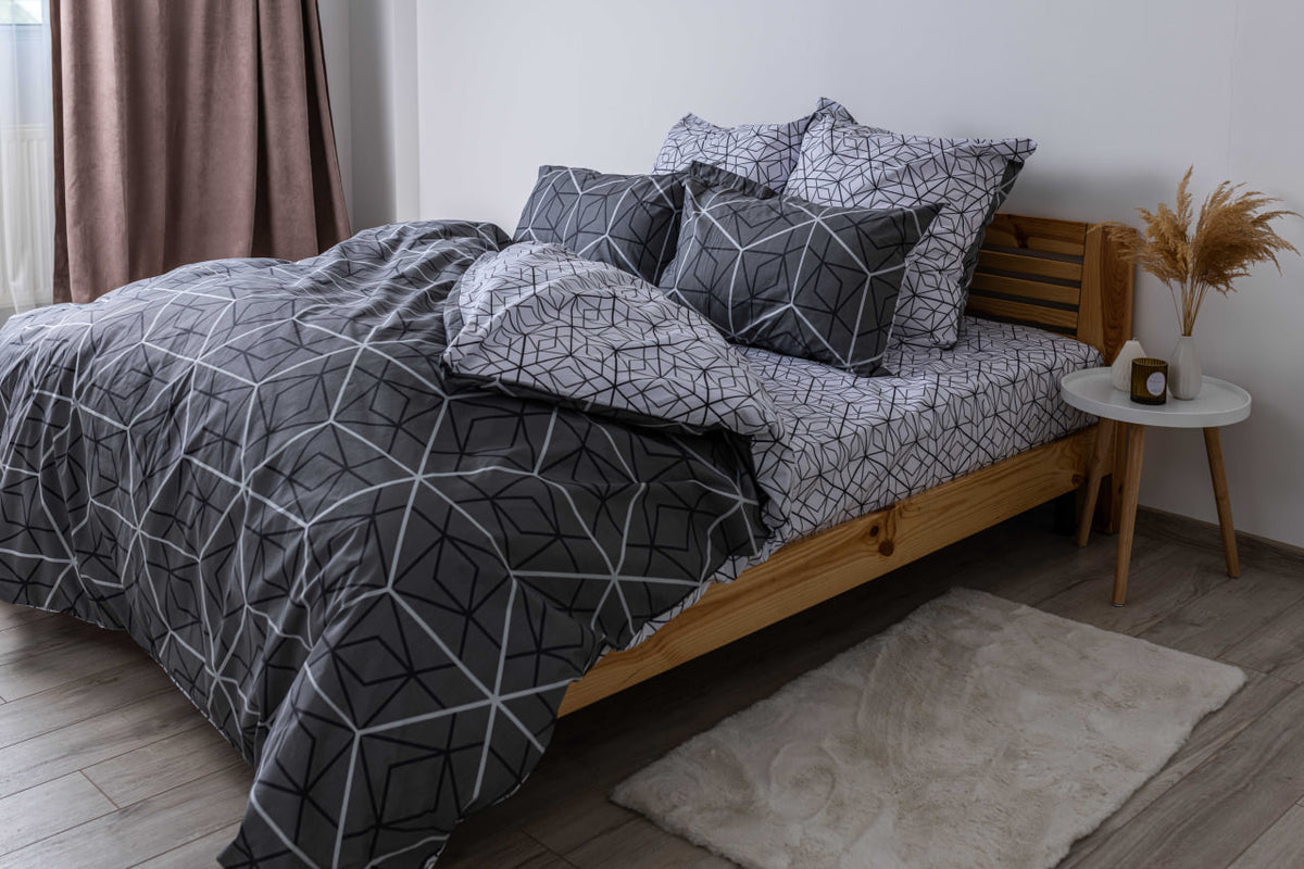 КПБ ТЕП Happy Sleep Quadro Star grey сімейний