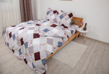 Комплект постільної білизни "Lanabelle Cotton Line" Verona, 70X70 євро (економ)