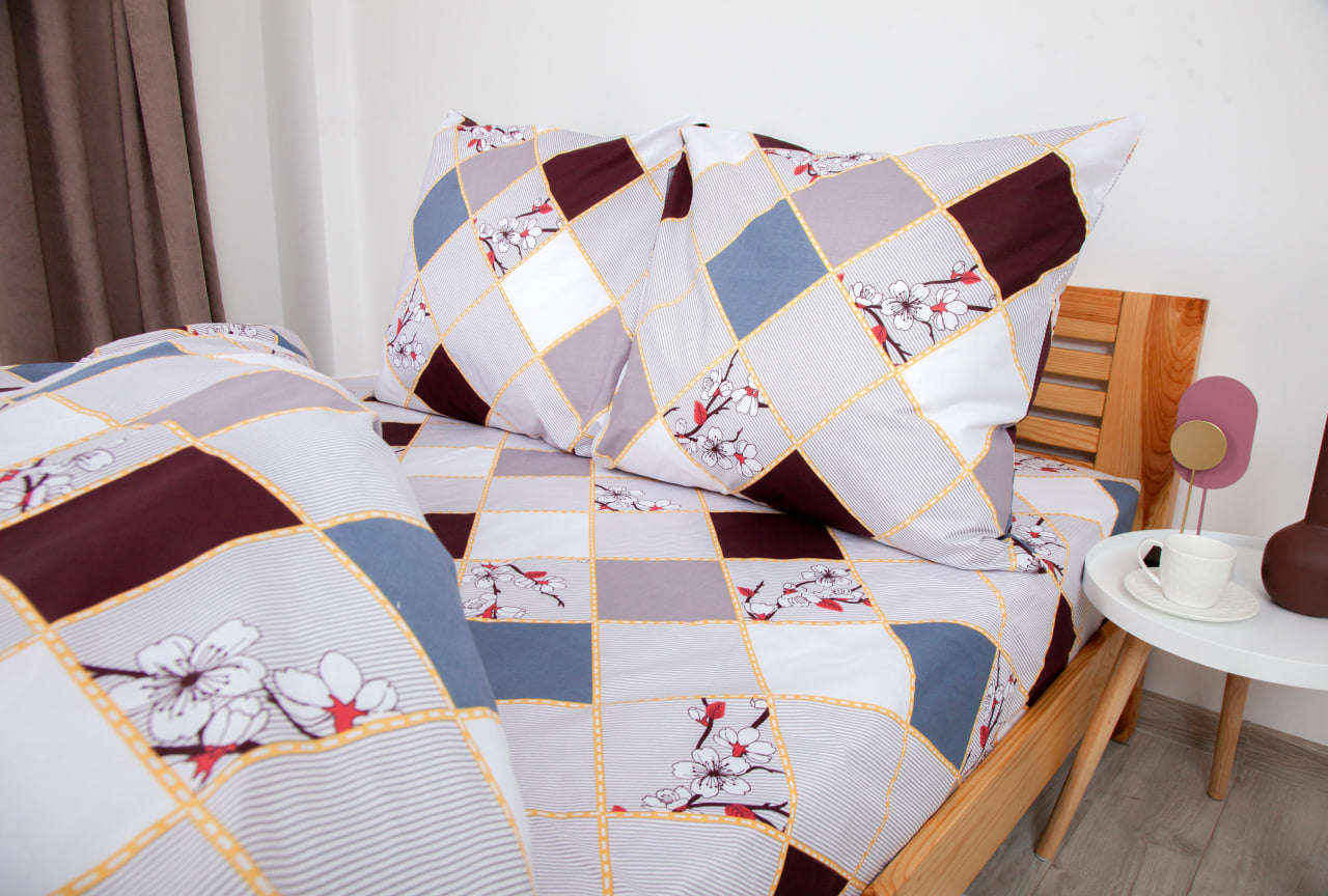 Комплект постільної білизни "Lanabelle Cotton Line" Verona, 70X70 євро (економ)