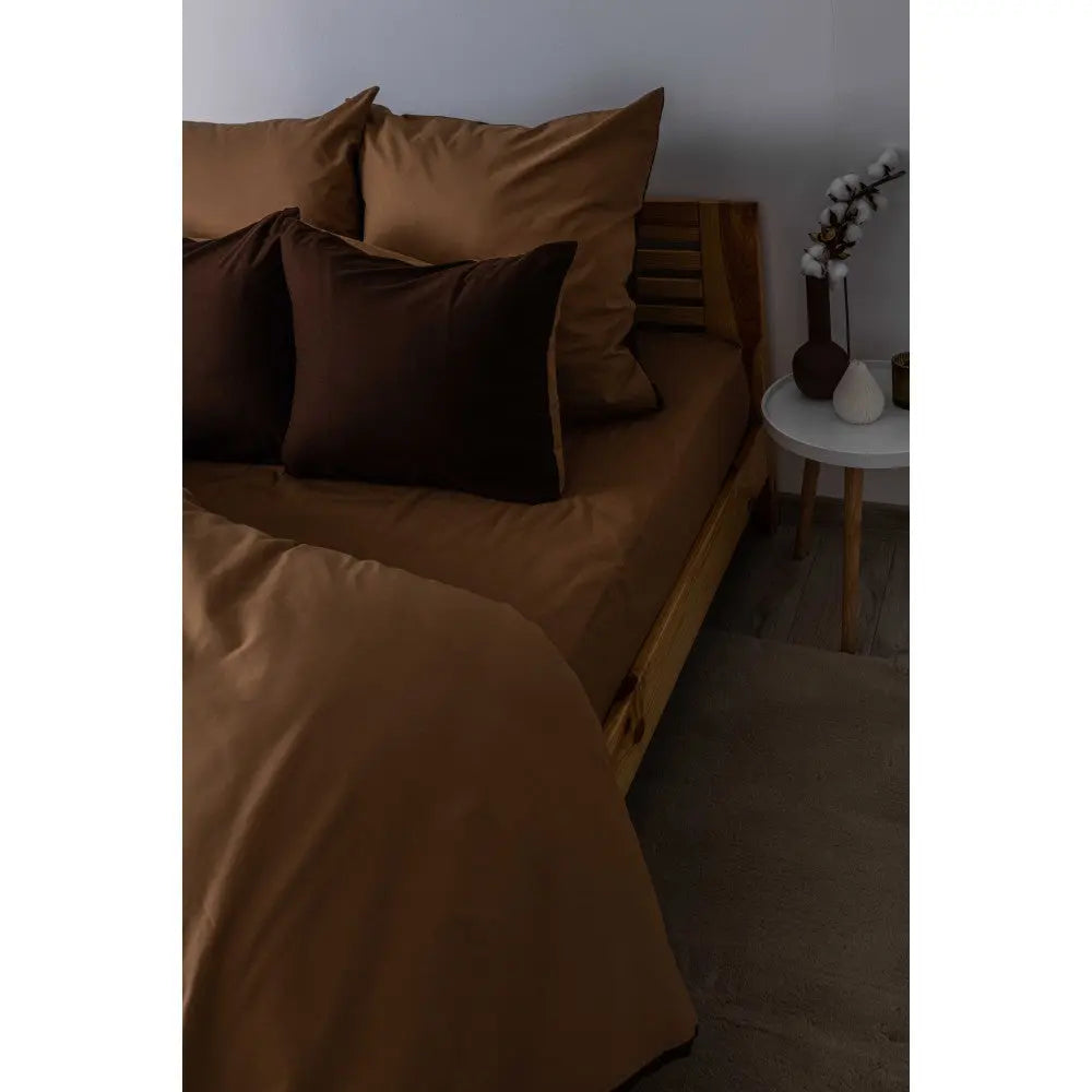 Комплект постільної білизни ТЕП "Happy Sleep" Винний Топаз, 50x70 євро 