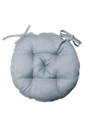 Кругла подушка на стілець LEON сірий ПРОВАНС, D40см 038929