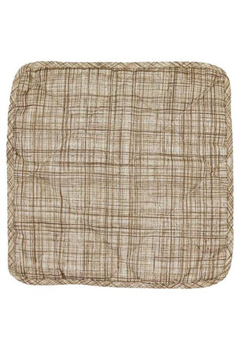 Чохол на табурет Тереза клітинка ПРОВАНС, 35х35см 034575
