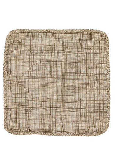 Чохол на табурет Тереза клітинка ПРОВАНС, 35х35см 034575