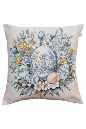 Декоративна великодня подушка Писанка ПРОВАНС, 45х45см 039181