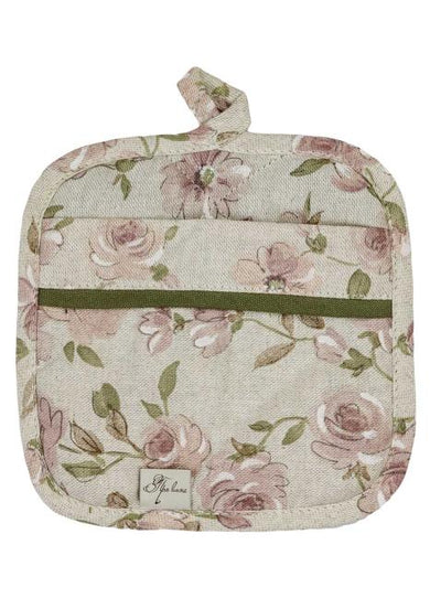Кухонна прихватка для гарячого Тереза квіточки ПРОВАНС, 20х20см 034508