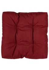 Подушка на стілець FIESTA бордова ПРОВАНС, 40х40см 033512