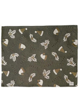 Серветка новорічна Шапочки на зеленому ПРОВАНС, 35х45см 036838