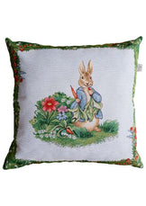 Гобеленова наволочка декоративна Галявина Заєць ПРОВАНС, 45х45см 034242