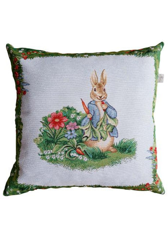 Гобеленова наволочка декоративна Галявина Заєць ПРОВАНС, 45х45см 034242