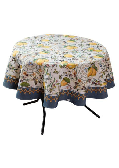 Кругла гобеленова скатертина на стіл Наполі ПРОВАНС, D160см 035368