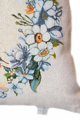 Декоративна великодня подушка Віночок ПРОВАНС, 45х45см 039183