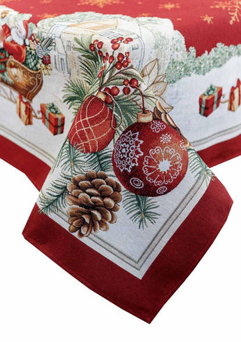 Скатертина на стіл гобеленова PRESENT ПРОВАНС, 90х100см 031329