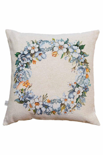 Великодня декоративна наволочка Віночок ПРОВАНС, 45х45см 039177
