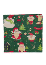 Серветка Санта на зеленому ПРОВАНС, 40х40см 035754