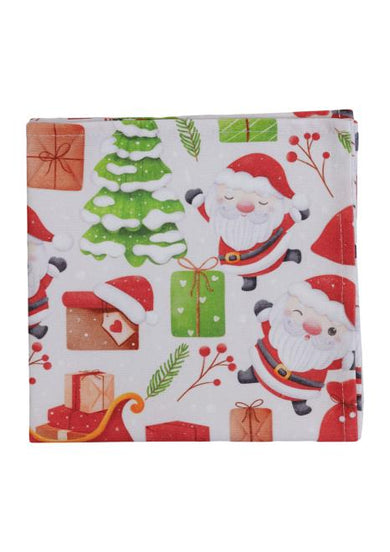 Серветка Санта на білому ПРОВАНС, 40х40см 035752