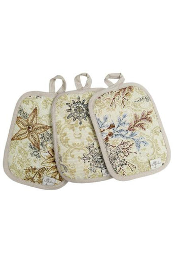 Гобеленова новорічна прихватка Золоте свято ПРОВАНС, 15х20см 037825