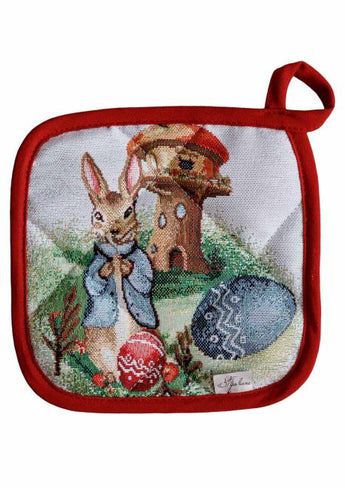 Прихватка гобеленова для гарячого Лужайка ПРОВАНС, 20х20см 034335