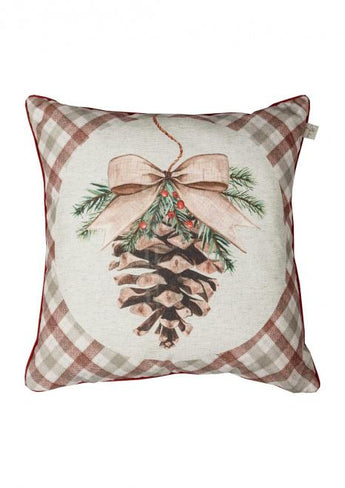 Наволочка декоративна Шишка ПРОВАНС, 45х45см 031702