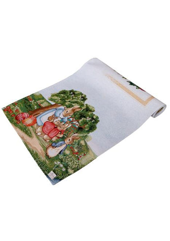 Гобеленова доріжка на стіл Галявина ПРОВАНС, 40х140см 034167