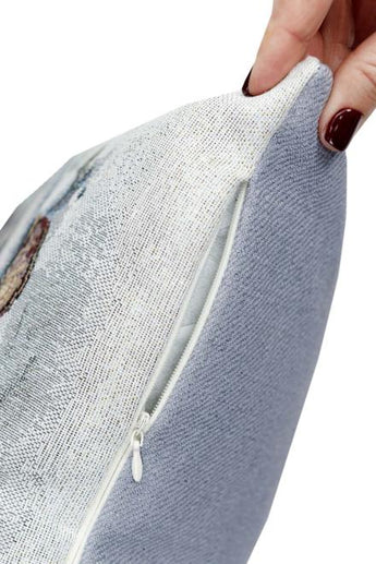 Наволочка гобеленова новорічна Казкові гноми Будиночок ПРОВАНС, 45х45см 038483