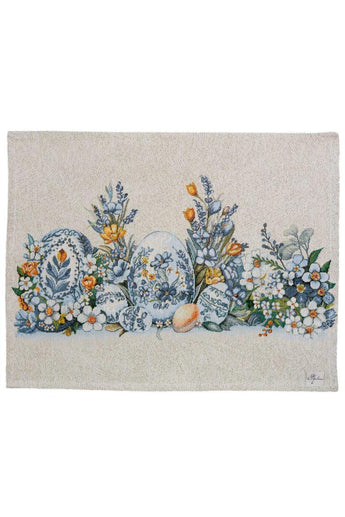 Великодня гобеленова прямокутна серветка Рrimavera ПРОВАНС, 35х45см 039136